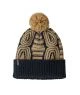 That is a  Patagonia Powder Town Beanie Flow: Sunken Blue Flow: Sunken Blue