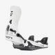 That is a Snowboard Bindings; Union Atlas Step On white white