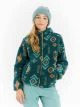 That is a Teddy Fleece Protest PRTEvelyn JR fullziphoody Rainstorm Blue Rainstorm Blue