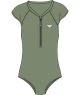 That is a Swimsuit; Onepiece Roxy Essentials Zipped CS Onesie Oil Green Oil Green