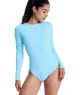 That is a Rashguard; Roxy Palm Dream Onesie LS Tanager Turquoise Tanager Turquoise