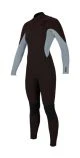 That is a Wetsuit; Surfsuit O'Neill Wms Hyperfreak 4/3+ Chest Zip Full Arabica/Tradewinds