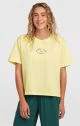 That is a Shirt O'Neill Boxy Back Print T-Shirt Rainforest Dew Rainforest Dew