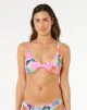 That is a Bikini Tops Rip Curl Party Wave Halter Multico Multico
