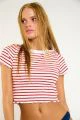 That is a T-Shirt Banana Moon Tonio Nautical Red Striped Red Striped