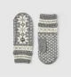 That is a Skigloves;Snowboard.gloves Hestra Isvik Mitt Grey/Offwhite