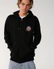 That is a Pullover Rip Curl Wettie Passage Icon ZIP Thru Black Black