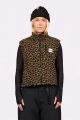 That is a Fleece Vest Eivy Boxy Sherpa Vest Leopard Leopard