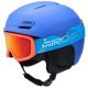 That is a Skihelmet;Snowboardinghelmet Giro Spur CP matte blue jewel